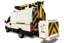 Van Hire Ellesmere Port - 12.5M Cherry Picker 3.5T - Van hire Ellesmere port