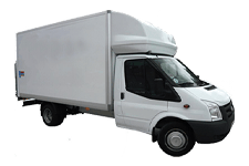 Van Hire Ellesmere Port - Ford Luton Box Tail Lift - Van hire Ellesmere port